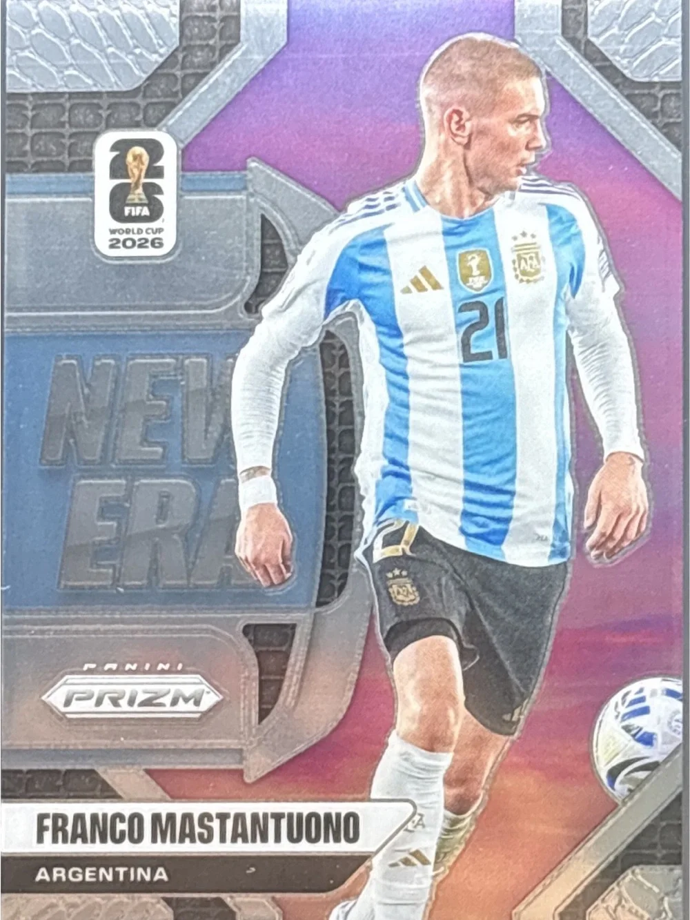 Panini Franco Mastantuono Soccer Card - New Era
